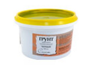 Грунт акриловый художественный черный Сонет 0,5л